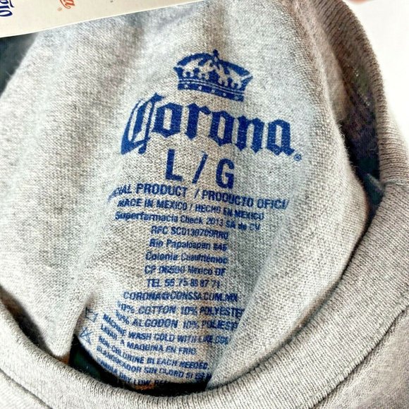 Corona Beer Mens Large T Shirt Cabo San Lucas Mexi - Picture 5 of 5